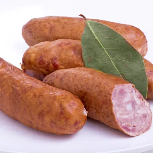 Saucisse crue à cuire fumée - 1 kg