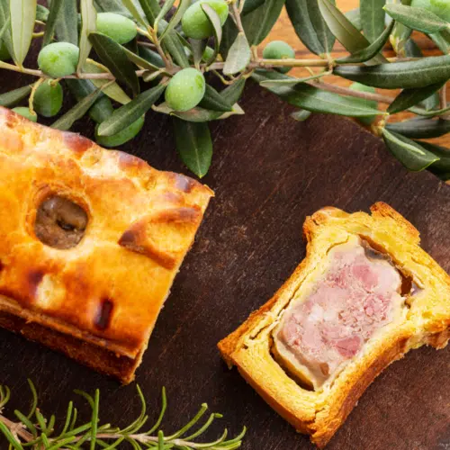 Pâté de viande fin en croute - 1 kg
