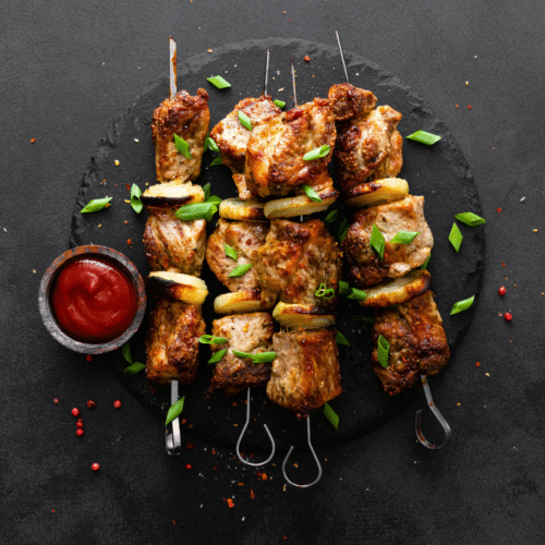Piques Brochette INOX 250mm - 100p