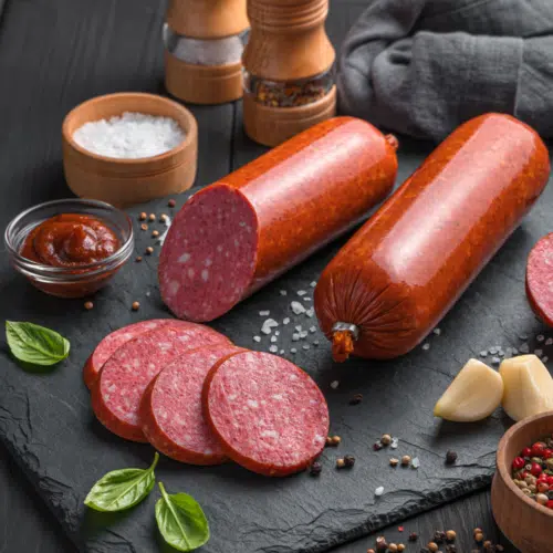 Complet saucisson cuit à l'Ail sans sel