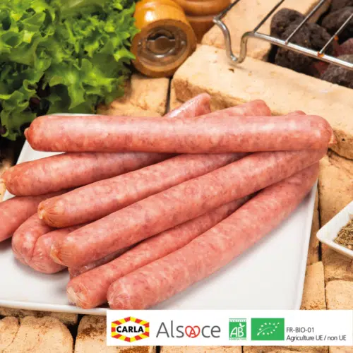 Mix chipolata/ Farce BIO avec sel - 1 kg