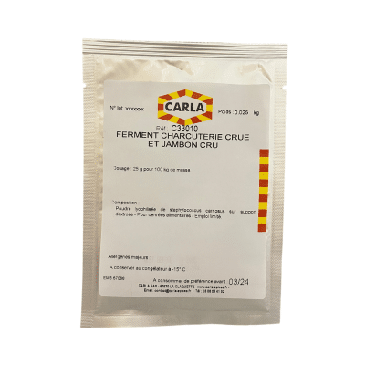 Ferment charcuterie crue et jambon cru