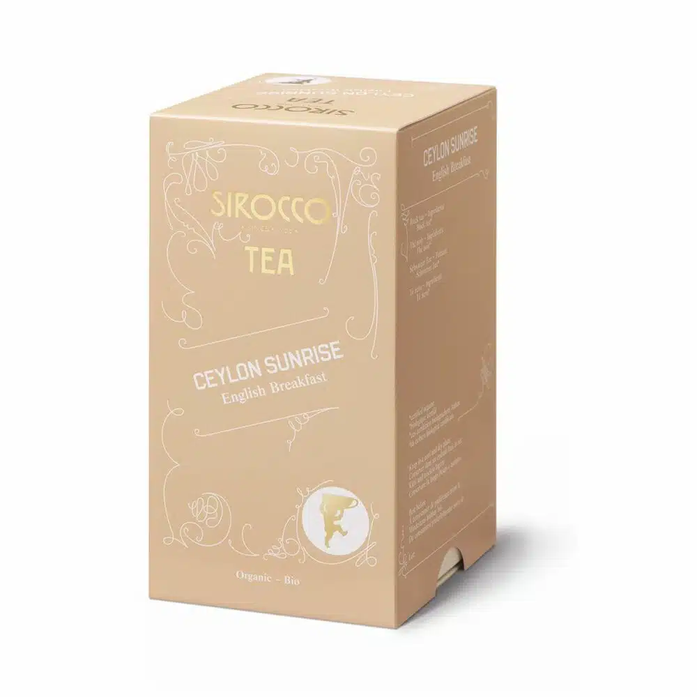 Sirocco Ceylon Sunrise (thé noir) BIO - 20 sachets – Image 2