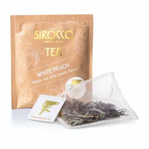 Sirocco White Peach (thé blanc) BIO - 20 sachets