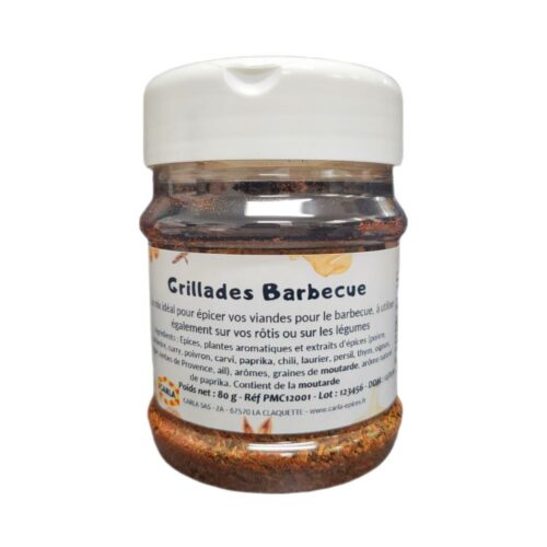 Grillades barbecue - 80g