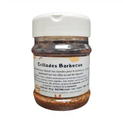 Grillades barbecue - 80g