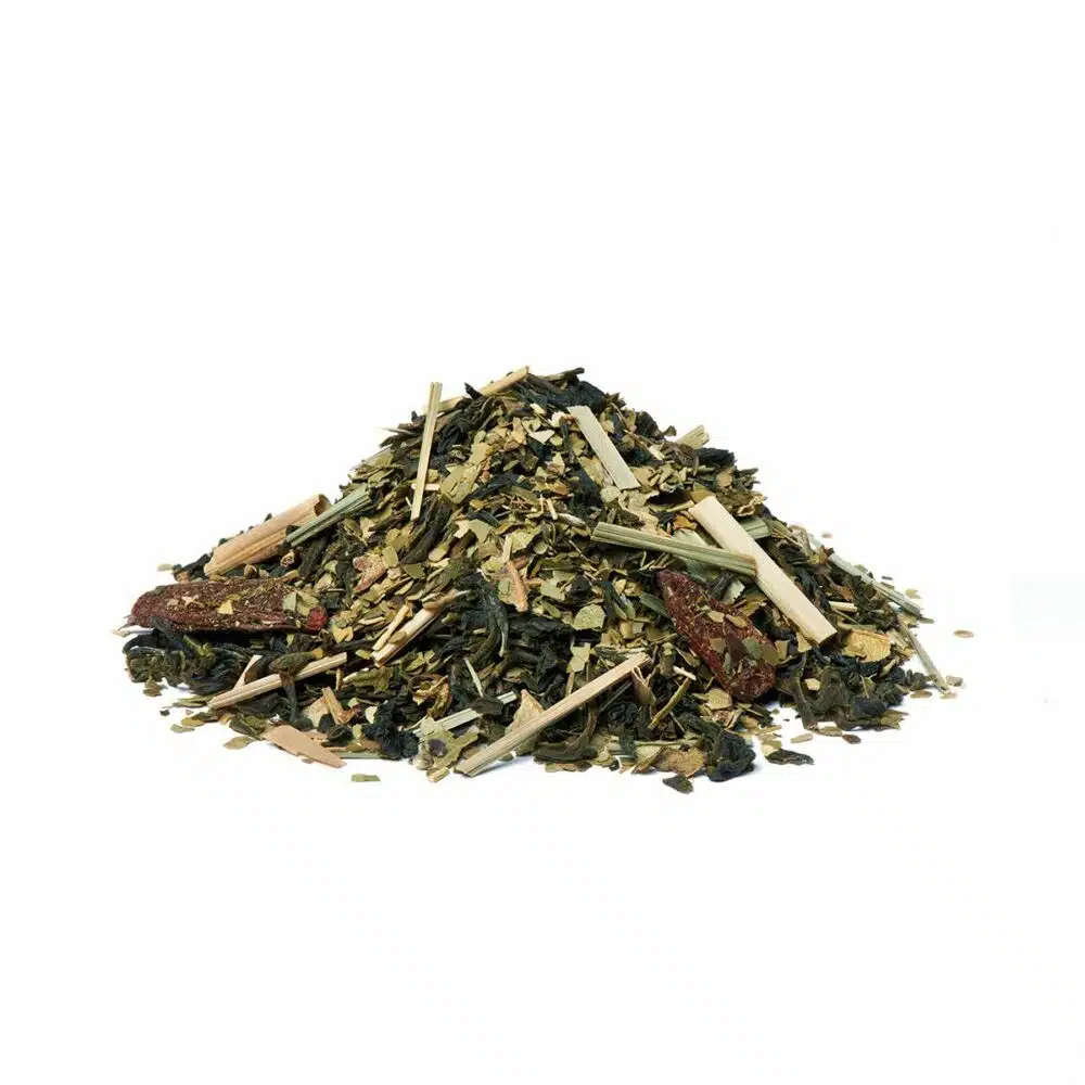 Sirocco Wellness Tea Pure Power (thé vert au maté et agrumes) BIO - 20 sachets – Image 3