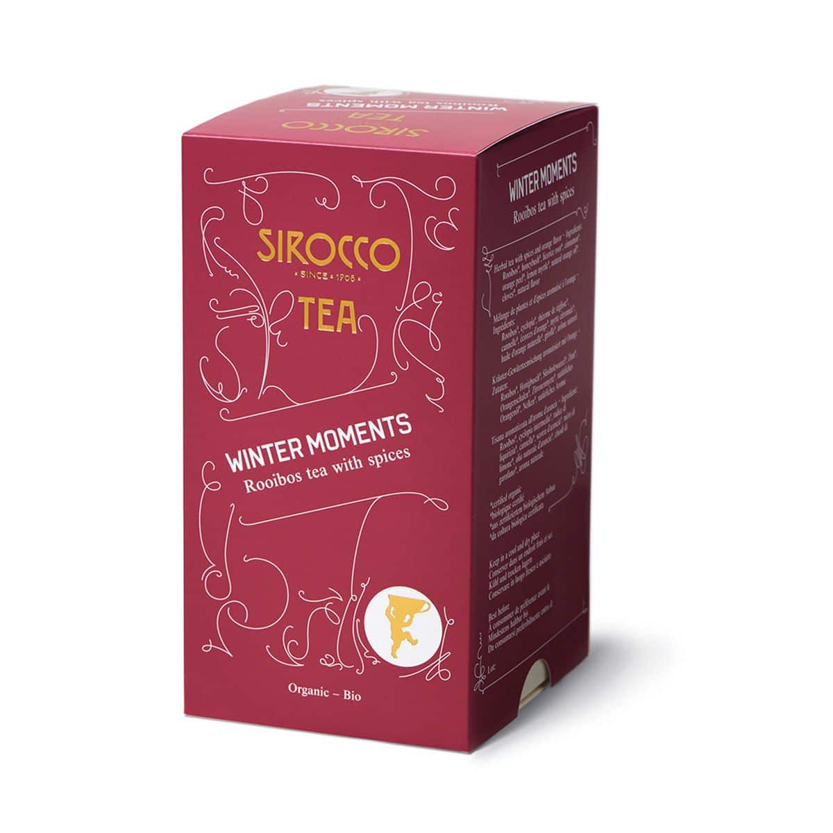 Sirocco Winter Moments (rooibos aux épices) BIO – 20 sachets – Image 3