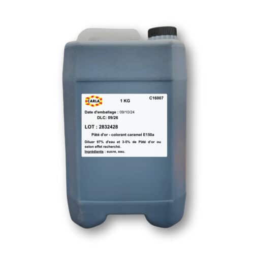 Pâté d'or - colorant caramel E150a liquide naturel - 1 kg