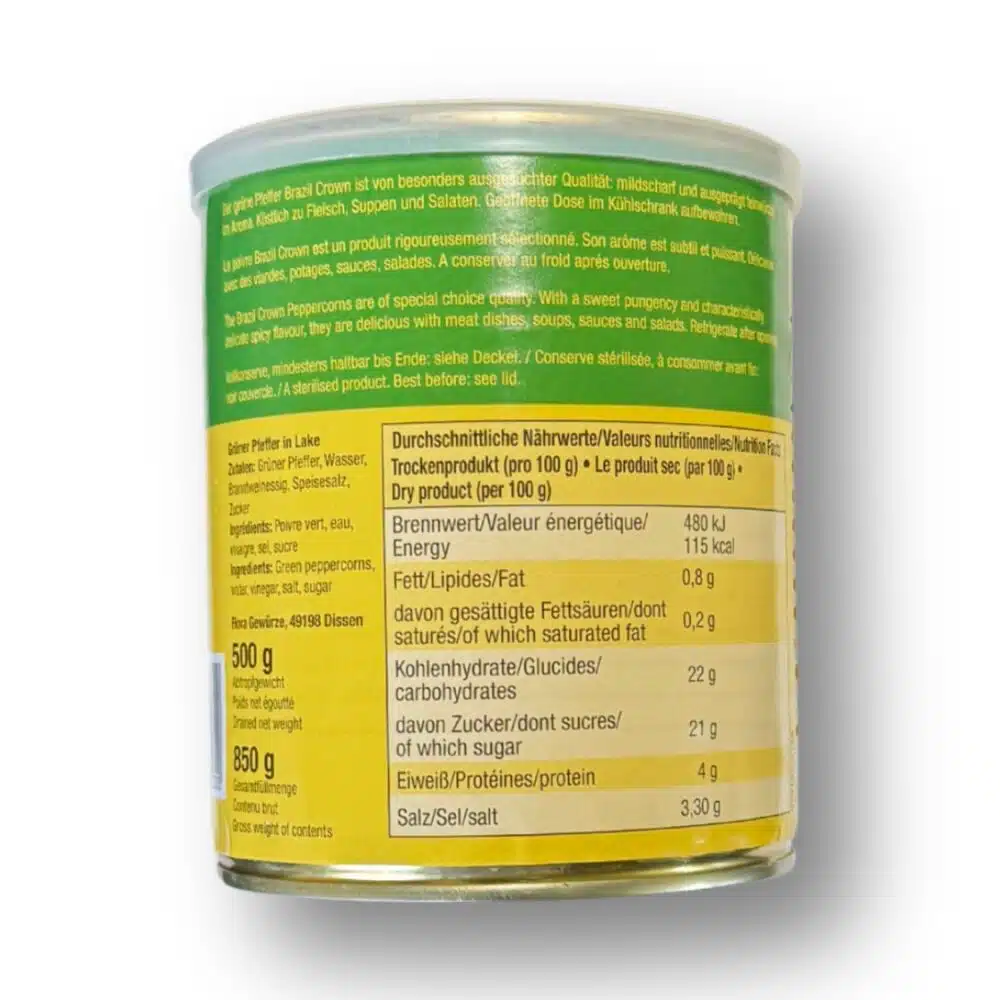 Poivre vert en saumure - 500 g – Image 2