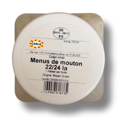 Boyaux naturels de mouton 22/24 mm – Longueur 90 m