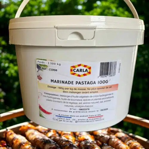 Marinade Pastaga 100g/kg - seau 2,5 kg