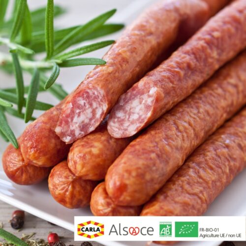 Mix saucisse à croquer / gendarme BIO - 500 g à 1 kg