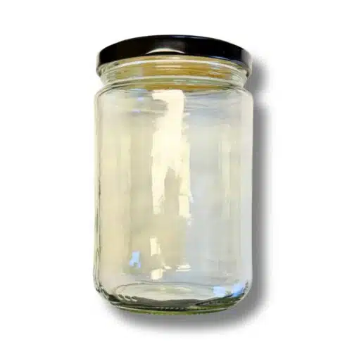 Lot de 10 bocaux en verre 660 ml avec couvercle