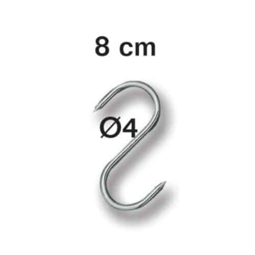 Boîte de 10 esses 8 cm - Fischer-Bargoin