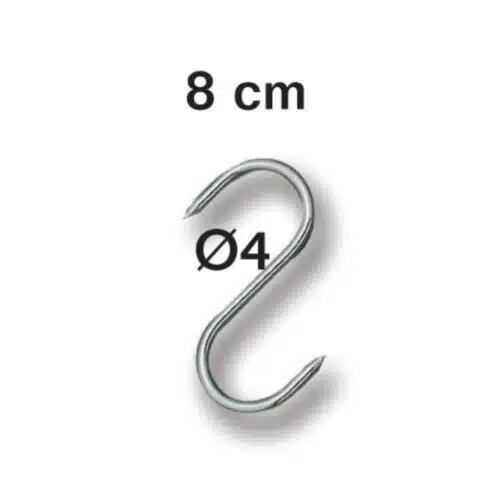 Boîte de 10 esses 8 cm - Fischer-Bargoin
