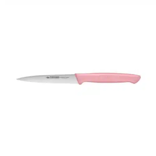 Couteau d'office rose pastel 10 cm - Fischer-Bargoin